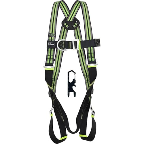Kratos Safety Zweipunktauffanggurt Mune 3, inklusive Multifunktionswerkzeug, mit 5 Einstellschnallen, PSA, EN 361 Kratos Safety Zweipunktauffanggurt Mune 3, inklusive Multifunktionswerkzeug, mit 5 Einstellschnallen, PSA, EN 361 von Kratos