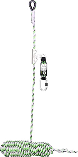Kratos Safety Auffanggerät mitlaufend auf 12 mm Kernmantelseil, 20 m, mit Bandfalldämpfer, PSA, Höhensicherungsgerät Kratos Safety Auffanggerät mitlaufend auf 12 mm Kernmantelseil, 20 m, mit Bandfalldämpfer, PSA, Höhensicherungsgerät von Kratos