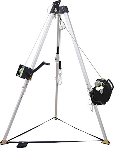 Kratos Safety Dreibein-Set Professional, inklusive Dreibein, Arbeits- und Rettungswinde 20 m, Höhensicherungsgerät, Schnellwechseladapter Set Kratos Safety Dreibein-Set Professional, inklusive Dreibein, Arbeits- und Rettungswinde 20 m, Höhensicherungsgerät, Schnellwechseladapter Set von Kratos