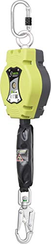 Kratos Safety Helixon-S Gurtband, Höhensicherungsgerät mit automatischem Rückzug, Bremssystem unter 6 kN, Kantengeprüft, 6 m, EN360, PSA Kratos Safety Helixon-S Gurtband, Höhensicherungsgerät mit automatischem Rückzug, Bremssystem unter 6 kN, Kantengeprüft, 6 m, EN360, PSA von Kratos