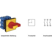 Kraus&Naimer Hauptschalter Not-Aus 63A,22KW,3pol. KG64B T203/04 E - 70010150 von Kraus Naimer