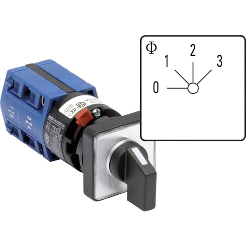 Kraus & Naimer CG4 A241-600 FS2 Stufenschalter 10A 3 x 60° Grau, Schwarz 1St. von Kraus & Naimer