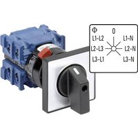Kraus & Naimer CH10.A007.FT2.F785 Voltmeter Umschalter 360° Grau, Schwarz 1St. von Kraus & Naimer