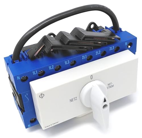 Kraus & Naimer KA63B T904 VE2 +F437 Umschalter 4-polig 63A mit Stellung Netz 0 Notstrom Schnappbefestigung Lastschalter Kraus & Naimer KA63B T904 VE2 +F437 Umschalter 4-polig 63A mit Stellung Netz 0 Notstrom Schnappbefestigung Lastschalter von HUSUIME