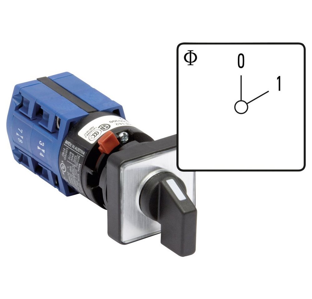 Kraus & Naimer Schalter Kraus & Naimer CG4.A200.FS2 Lasttrennschalter 10 A 1 x 60 ° Grau, Sc (CG4.A200.FS2) von Kraus & Naimer