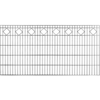 KRAUS Doppelstabmattenzaun "Schmuckmatte-60x40" von Kraus