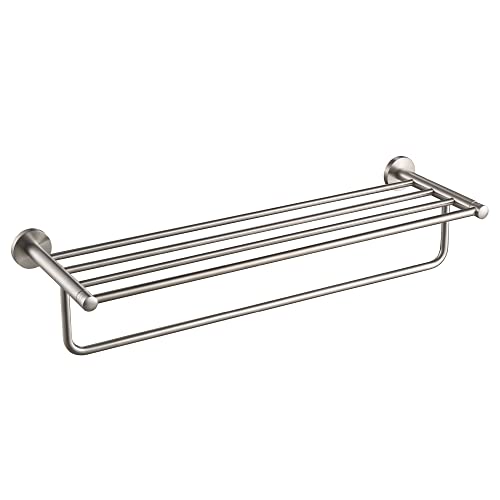 Kraus Elie 188 Serie Brushed Nickel Brushed Nickel, Shelf with Towel Bar Kraus Elie 188 Serie Brushed Nickel Brushed Nickel, Shelf with Towel Bar von Kraus