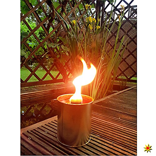 Partyfeuer - Gartenfackel 5 Std. Brennzeit als Flammenschale auch zum Anzünden von Fackeln … (10) von Krause & Sohn