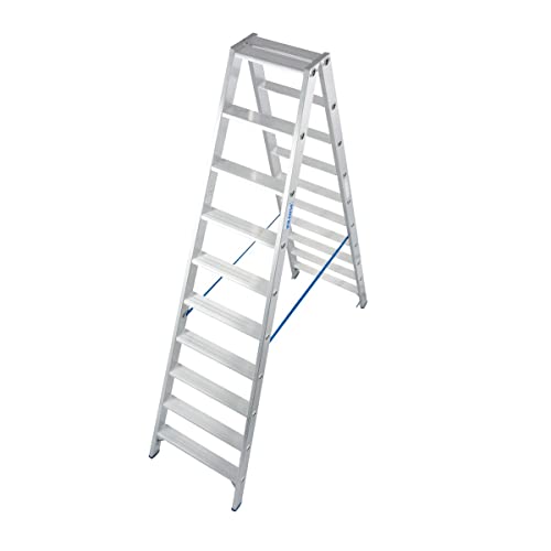 Krause 124777 Stufen Doppelleiter, Stufenzahl 2x10 Krause 124777 Stufen Doppelleiter, Stufenzahl 2x10 von Krause