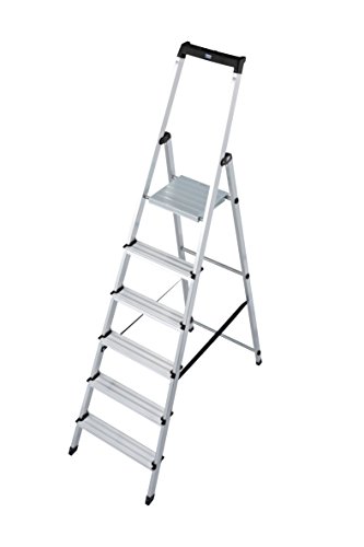 KRAUSE Stehleiter Solidy, 6 Stufen, 120245 von KRAUSE