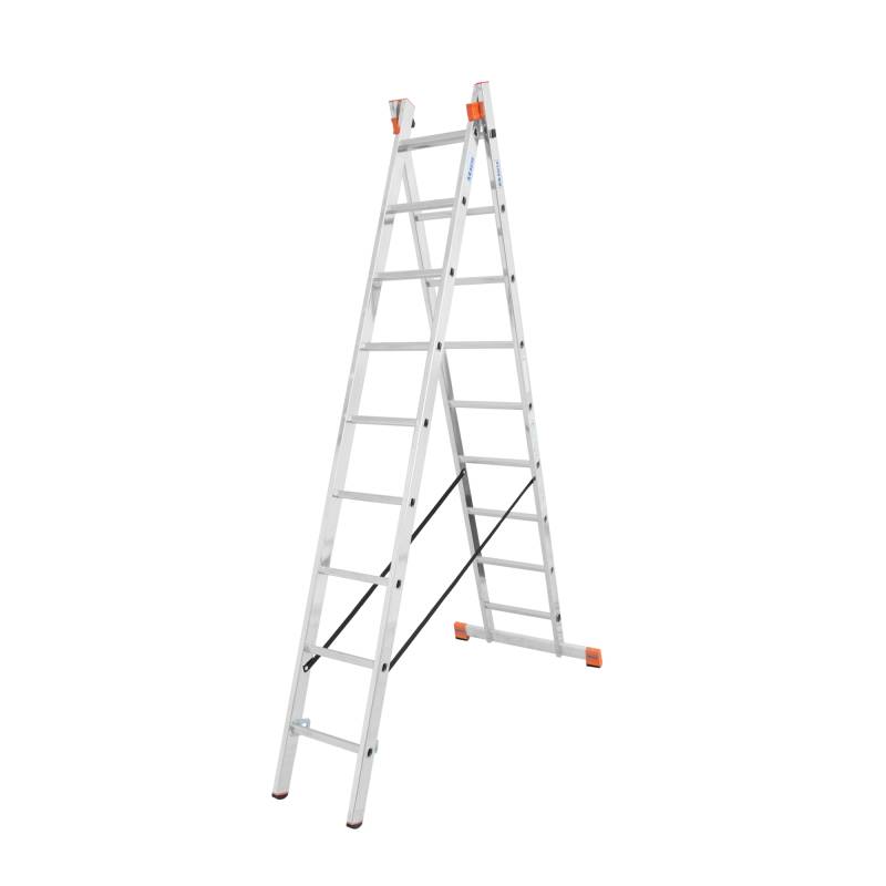 Krause Mehrzweckleiter 'Dubilo' 2 x 9 Sprossen von KRAUSE