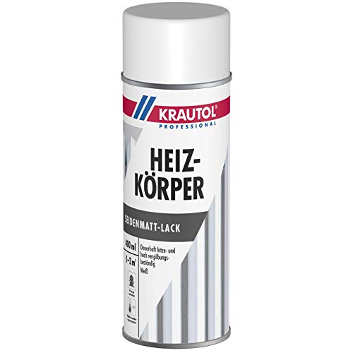 Heizkörperlack seidenmatt weiß 400 ml Heizkörperlack seidenmatt weiß 400 ml von Krautol