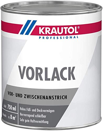 Krautol Vorlack wasserverdünnbar Weiß 0,75 L von Krautol