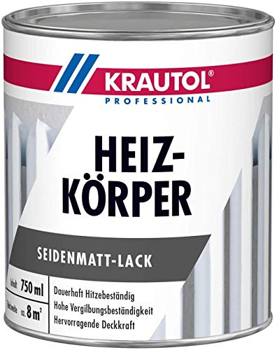 Krautol Heizkörperlack Acryl-Lack seidenmatt weiß, 750 ml Krautol Heizkörperlack Acryl-Lack seidenmatt weiß, 750 ml von Krautol