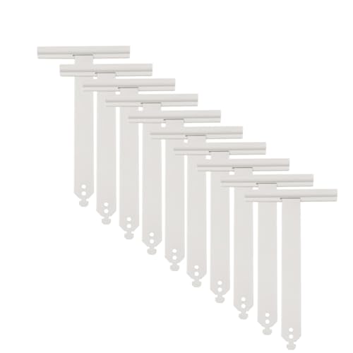 Rollladenaufhängung Feder Maxi 19cm/ mini 15cm Befestigung Stahlfedern -Sicherheitsfederhaken -Jalousien Halterung Aufhänger 190mm / 150mm (100 * 150mm, Stück, 10) von Krawnxin