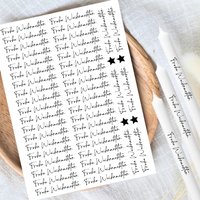 Frohe Weihnachten Kerzentattoos Din A4 - Kerzensticker Wasserschiebefolie Kerzen Frohes Fest Advent Oh Tannenbaum Winterzauber Frohe Weihnachten Kerzentattoos Din A4 - Kerzensticker Wasserschiebefolie Kerzen Frohes Fest Advent Oh Tannenbaum Winterzauber von KreatEveDE