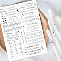 Für Mama Kerzentattoos Din A4 - Kerzensticker Wasserschiebefolie Kerzen Dekorieren Muttertag Lieblingsmama Mutter Mami Liebe Für Mama Kerzentattoos Din A4 - Kerzensticker Wasserschiebefolie Kerzen Dekorieren Muttertag Lieblingsmama Mutter Mami Liebe von KreatEveDE