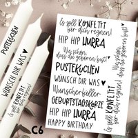 Geburtstag Für Kurze Kerzen - Kerzentattoos C6- Kerzensticker Wasserschiebefolie Party Konfetti Pustekuchen Geburtstagskerze Geburtstag Für Kurze Kerzen - Kerzentattoos C6- Kerzensticker Wasserschiebefolie Party Konfetti Pustekuchen Geburtstagskerze von KreatEveDE