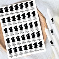 Osterhasen Kerzentattoos Din A4 - Kerzensticker Wasserschiebefolie Kerzen Dekorieren Frühling Easter Hasen Frohe Ostern Ostergeschenk Osterhasen Kerzentattoos Din A4 - Kerzensticker Wasserschiebefolie Kerzen Dekorieren Frühling Easter Hasen Frohe Ostern Ostergeschenk von KreatEveDE