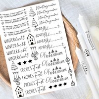 Weihnachten Kerzentattoos Din A4 - Kerzensticker Wasserschiebefolie Kerzen Frohes Fest Advent Oh Tannenbaum Winterzauber Winterlicht Weihnachten Kerzentattoos Din A4 - Kerzensticker Wasserschiebefolie Kerzen Frohes Fest Advent Oh Tannenbaum Winterzauber Winterlicht von KreatEveDE