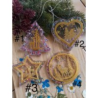 Baumschmuck Dekoration Epoxidharz Resin von KreationenundKunst