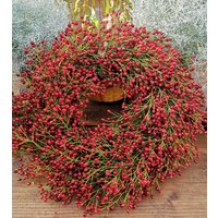 Hagebuttenkranz Xl Naturkranz Tischkranz Türkranz Kleine Hagebutten Herbstkranz Natur Rot Hagebuttenkranz Xl Naturkranz Tischkranz Türkranz Kleine Hagebutten Herbstkranz Natur Rot von KreativBlumedesign
