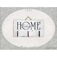 Memoboard/Hakenleiste/Pinnwand "Home Deluxe"/Notizzettelhalter Shabby-Chic von KreativChic