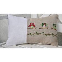 Kissen - Handbestickt von KreativDE