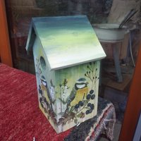 Bunter Nistkasten, Vogelhäuschen Bunter Nistkasten, Vogelhäuschen von KreativDHuber