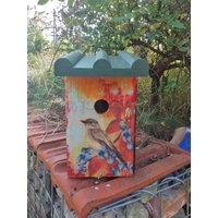 Bunter Nistkasten , , Vogelhaus Bunter Nistkasten , , Vogelhaus von KreativDHuber