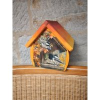 Buntes Vogelfutterhaus , Vogelhaus, Futterstation Buntes Vogelfutterhaus , Vogelhaus, Futterstation von KreativDHuber