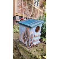 Eichhörnchenhaus, Kobel , Serviettentechnik , Handbemalt Schlafplatz Für Eichhörnchen Eichhörnchenhaus, Kobel , Serviettentechnik , Handbemalt Schlafplatz Für Eichhörnchen von KreativDHuber