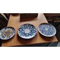 Handbemalte Alte Keramikteller Handbemalte Alte Keramikteller von KreativDHuber