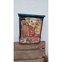 Handbemalter Briefkasten , Handgefertigter Aus Holz Handbemalter Briefkasten , Handgefertigter Aus Holz von KreativDHuber