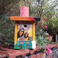 Handbemalter Nistkasten, Nistkasten , Origineller Handbemalter Nistkasten, Nistkasten , Origineller von KreativDHuber