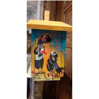 Handbemalter Nistkasten , Originelle Geburtstagsidee , Pfiffiger Lustig Gestalteter Handbemalter Nistkasten , Originelle Geburtstagsidee , Pfiffiger Lustig Gestalteter von KreativDHuber