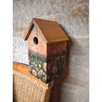 Handbemalter Vogelnistkasten , Nistkasten Mit Serviettentechnik Handbemalter Vogelnistkasten , Nistkasten Mit Serviettentechnik von KreativDHuber