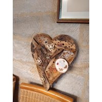 Handgefertigtes Insektenhotel Aus Teakholzresten , Insektenhotel Handgefertigtes Insektenhotel Aus Teakholzresten , Insektenhotel von KreativDHuber