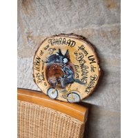 Holzscheibe , Sprüche Bemalte Holzscheibe, Wohnaccessoires Holzscheibe , Sprüche Bemalte Holzscheibe, Wohnaccessoires von KreativDHuber