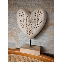 Insektenhotel , Holzherz Auf Standfuß Insektenhotel , Holzherz Auf Standfuß von KreativDHuber