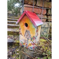 Nistkasten , Serviettentechnik , Vogelhäuschen Nistkasten , Serviettentechnik , Vogelhäuschen von KreativDHuber