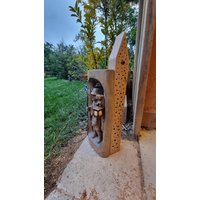 Originelles Insektenhotel , Bienenwächter , Alter Handgeschnitzter Nachtwächter Aus Lindenholz , Wandbild Originelles Insektenhotel , Bienenwächter , Alter Handgeschnitzter Nachtwächter Aus Lindenholz , Wandbild von KreativDHuber