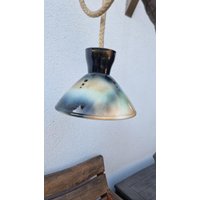 Vintage Keramiklampe , Denk Leuchte , Schwere Getöpferte Lampe Vintage Keramiklampe , Denk Leuchte , Schwere Getöpferte Lampe von KreativDHuber