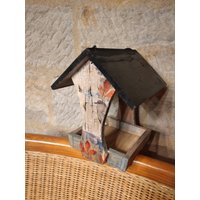 Vogelfutterhaus Kreativ Gestaltet , Vintage Futterhaus Retro Vogelhäuschen Vogelfutterhaus Kreativ Gestaltet , Vintage Futterhaus Retro Vogelhäuschen von KreativDHuber