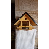 stabiles Futterhäuschen , Vogelhäuschen Futterspender von KreativDHuber
