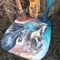 stuhl Handbemalt , Originell , Retro , Wohneinrichtung , Möbel, Pferde stuhl Handbemalt , Originell , Retro , Wohneinrichtung , Möbel, Pferde von KreativDHuber