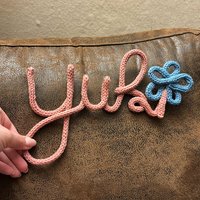 Personalisiertes Namensschild, Kinderzimmerdeko, Wandgehänge, Geschenkidee, Namensschild von KreativEveShop