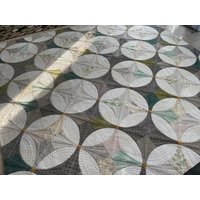 Patchworkdecke Xxl Hochwertige Unikat Tagesdecke 250 X 258 cm | 100"X 103" Longarm Quilt von KreativFeeQuiltShop