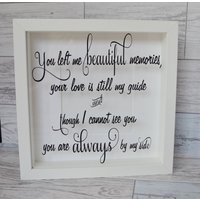 "Personalisierter Schattenkasten-Gedenkrahmen Erinnerungs-Andenken"." "Personalisierter Schattenkasten-Gedenkrahmen Erinnerungs-Andenken"." von KreativGifts1