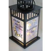 Laterne Personalisiert Danke | Danksagung Personalisiertes Geschenk| Geschenk Draußen von KreativHandumdrehen